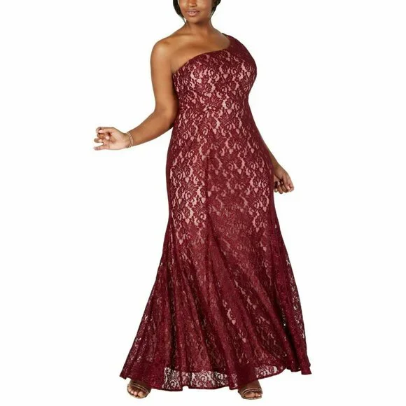 Nightway dress best sale merlot